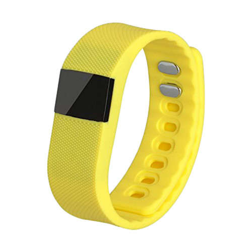 TW64 Fitness Activity Tracker Bluetooth 4.0 Sport Bracelet Yellow *Free Shipping*