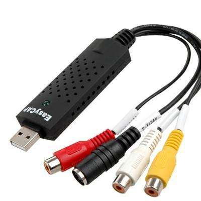 Easycap USB 2.0 Video TV DVD VHS Capture Adapter (BRAND NEW)