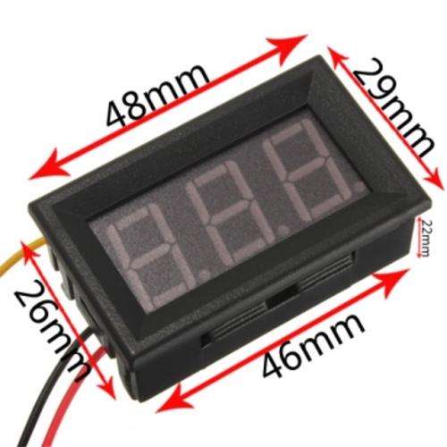 Digital Volt Display Meter