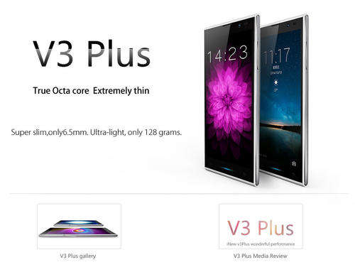 iNew V3 Plus 5-inch MTK6592M 1.4GHz Octa-core Smartphone