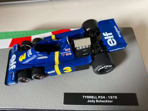 Jody Scheckter - Tyrrell Ford F1 1976 `Six Wheeler`