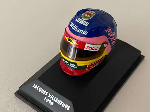 Jacques Villeneuve Helmet - Williams 1998 (Minichamps 1:8)