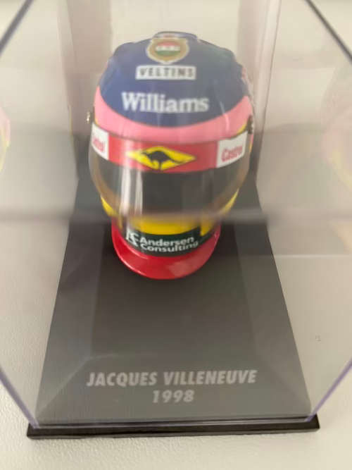 Jacques Villeneuve Helmet - Williams 1998 (Minichamps 1:8)