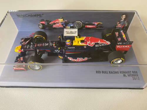 Red Bull Renault F1 - Mark Webber 2012 (Minichamps - new)