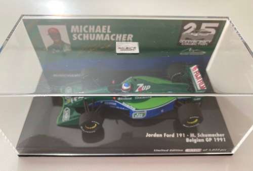Michael Schumacher F1 Debut Car - Jordan 1991 (Minichamps Numbered Edition - new)