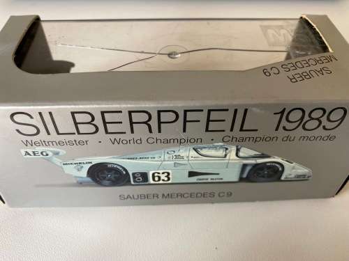 Sauber Mercedes C9 1989 - World Championship Winning Car (Max Model 1:43)