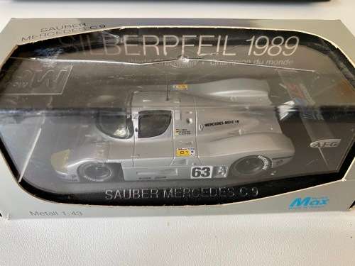 Sauber Mercedes C9 1989 - World Championship Winning Car (Max Model 1:43)
