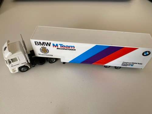 BMW Motorsport Schnitzer Truck - (Herpa, Made in W.Germany - plastic 1:87)