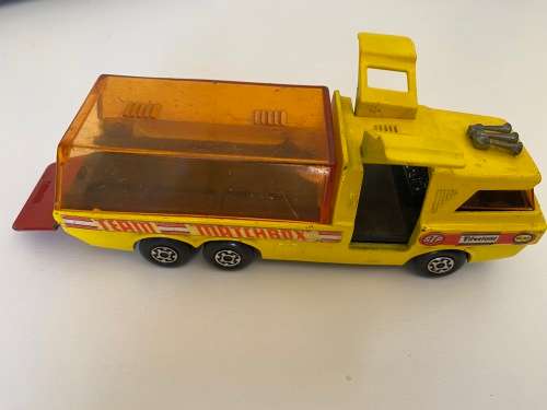 Racing Car Transporter no.K-7 1972 (Lesney Matchbox `Super Kings` - Made in England)