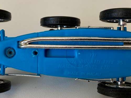 Bugatti Type 35 1924 (Matchbox Models of Yesteryear 1986 +/-1:43 with box)