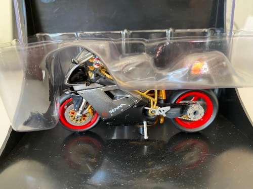 Ayrton Senna Edition Ducati 916 (Rare ONYX in unopened box 1:24)