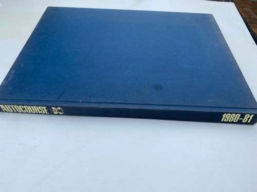 Autocourse 1980/1981 Formula 1 Season (hardcover, no sleeve cover)