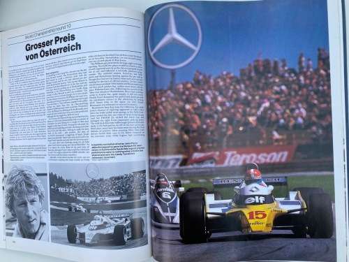 Autocourse 1980/1981 Formula 1 Season (hardcover, no sleeve cover)
