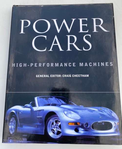 Power Cars Book - High Peformance Machines [hardcover]