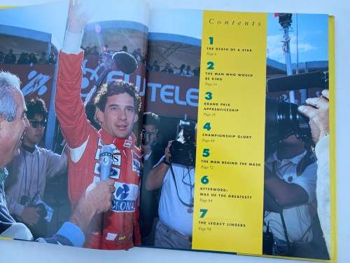 Ayrton Senna - One Year On [hardcover] (by Alan Henry)