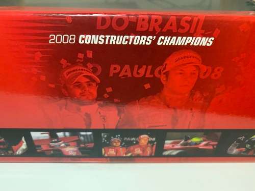 Ferrari F1 Boxset 2008 - Kimi Räikkönen and Felipe Massa (Ltd Edition Numbered Hotwheels - new)