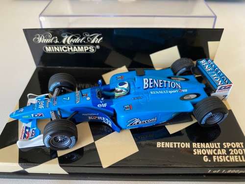 Benetton Renault F1 - Giancarlo Fisichella 2001 (Minichamps Ltd Edition)