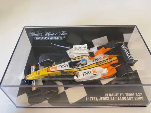 Fernando Alonso - Renault F1 2008, 1st Jerez Test (Minichamps Ltd Edition)