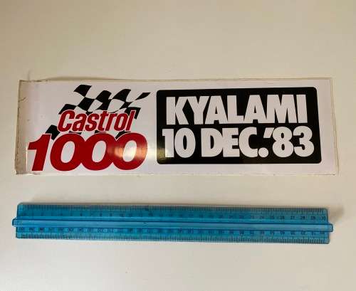 Classic Kyalami Race Days (x3 Stickers)