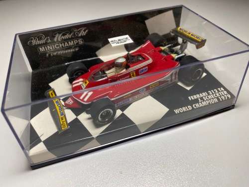 Jody Scheckter - Ferrari World Champion 1979 (Rare Minichamps 1:43)