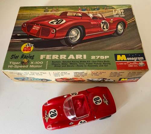 Ferrari 275P 1965 (Monogram 1:32 slot car - made in USA)