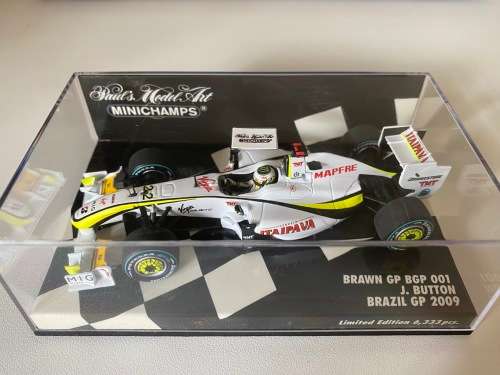 Jenson Button - Brawn GP 2009 World Champion (Minichamps 1:43 Ltd Edition)