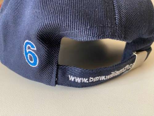 Signed Juan Pablo Montoya Cap - BMW Williams Formula 1 Team 2001/2 [Unworn]