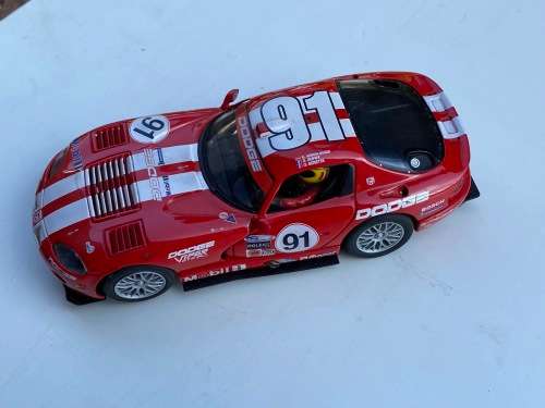 Dodge Viper GTS/R #91 - 1st Place 24h Daytona 2000 (Fly 1:32 slot car - used, broken rear wing)