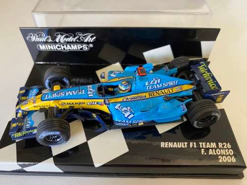 Fernando Alonso - Renault F1 2006 World Champion (Rare Minichamps 1:43)