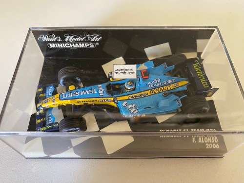 Fernando Alonso - Renault F1 2006 World Champion (Rare Minichamps 1:43)