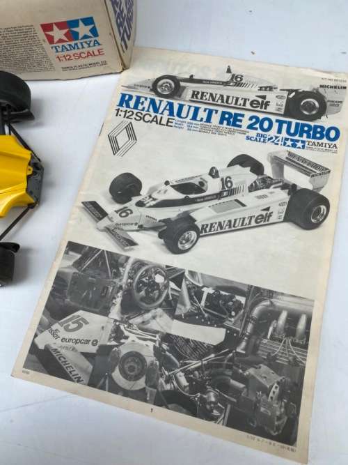 Renault RE20 Turbo - René Arnoux 1980 (Tamiya 1:12)