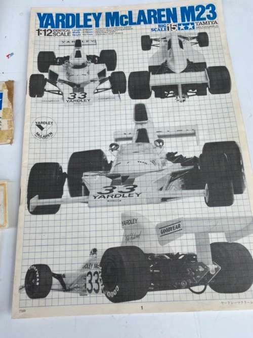 McLaren Yardley M23 - Mike Hailwood 1973 (Tamiya 1:12)