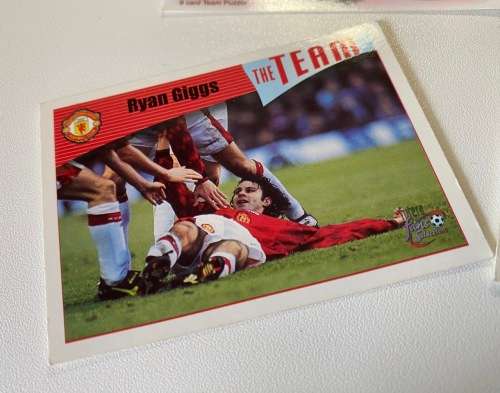Manchester United Cards 1997/98 (9x Futera trading cards)