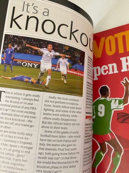 Official FIFA World Cup 2010 South Africa Programme (Hospitality Edition, Knockout Stage)