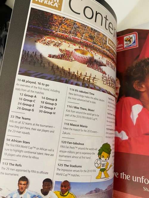 Official FIFA World Cup 2010 South Africa Programme (Hospitality Edition, Knockout Stage)