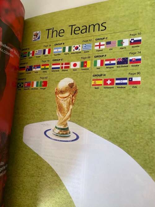 Official FIFA World Cup 2010 South Africa Programme (Hospitality Edition, Knockout Stage)