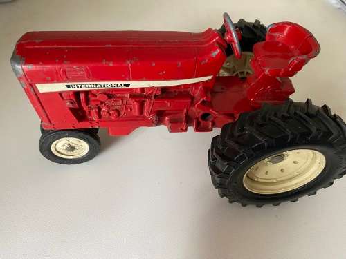 Vintage Diecast Tractor [plus Trailer] (Ertl no.415 - made in USA 1:16)