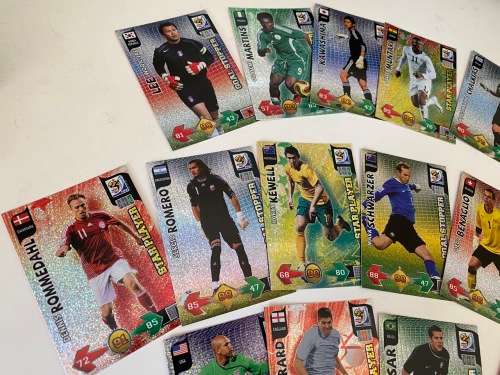 World Cup 2010 South Africa, 20 Special Edition Trading Cards - Panini Adrenalyn Official