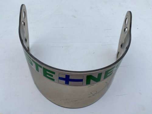 Keke Rosberg`s Visor From 1984 South African F1 Grand Prix (with partial autograph)