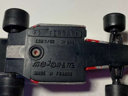 Ferrari Formula 1 1980s (Majorette - made in France 1:55)