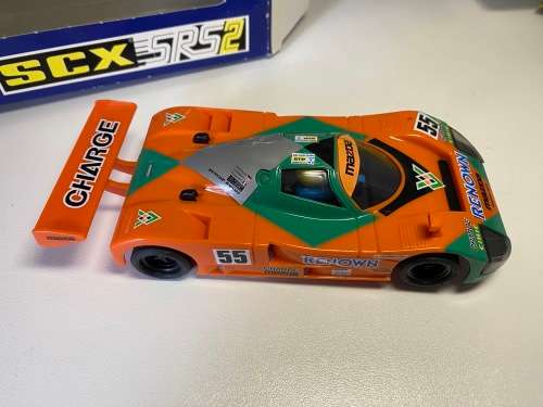 Mazda 787 `Renown` Le Mans Winner (SCX 1:32 slot car - unused with box, mirror missing)