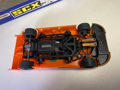 Mazda 787 `Renown` Le Mans Winner (SCX 1:32 slot car - unused with box, mirror missing)