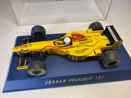 Jordan Peugeot `B&H Snake Car` - Ralf Schumacher 1997 (Scalextric 1:32 slot car - unused)