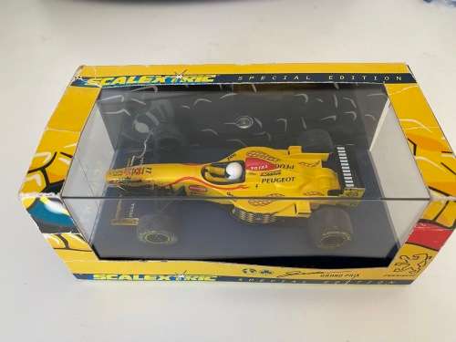 Jordan Peugeot `B&H Snake Car` - Ralf Schumacher 1997 (Scalextric 1:32 slot car - unused)