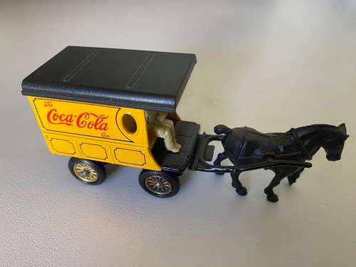 Coca-Cola Horse Drawn Cart D62-D63 (Lledo, Days Gone By, with box +/-1:43 - Made in England)