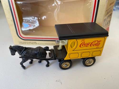 Coca-Cola Horse Drawn Cart D62-D63 (Lledo, Days Gone By, with box +/-1:43 - Made in England)