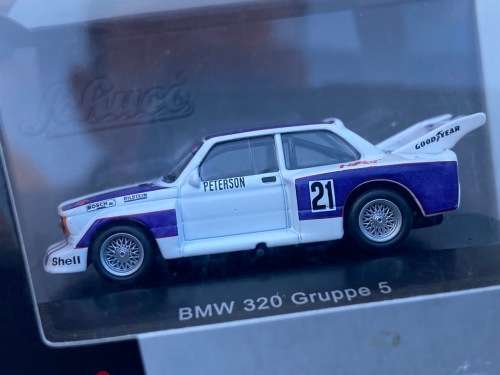 BMW 320 - Ronnie Peterson 1977 (Very Rare Schuco 1:87)
