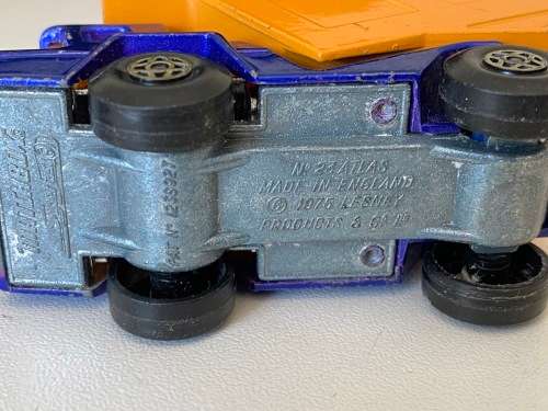 Atlas Dump Tuck 1975 #23 (Matchbox Lesney Superfast - Made in England)