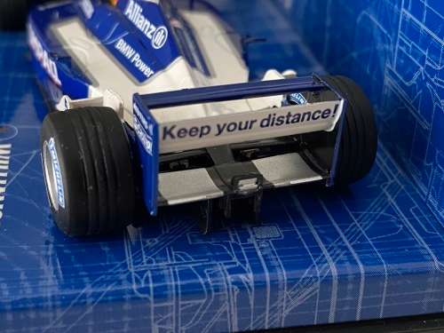 Ralf Schumacher - Williams BMW 2001 `Keep Your Distance Edition` (Minichamps 1:43 Ltd Edition)