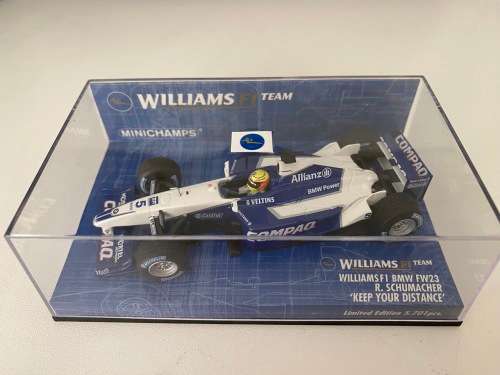 Ralf Schumacher - Williams BMW 2001 `Keep Your Distance Edition` (Minichamps 1:43 Ltd Edition)